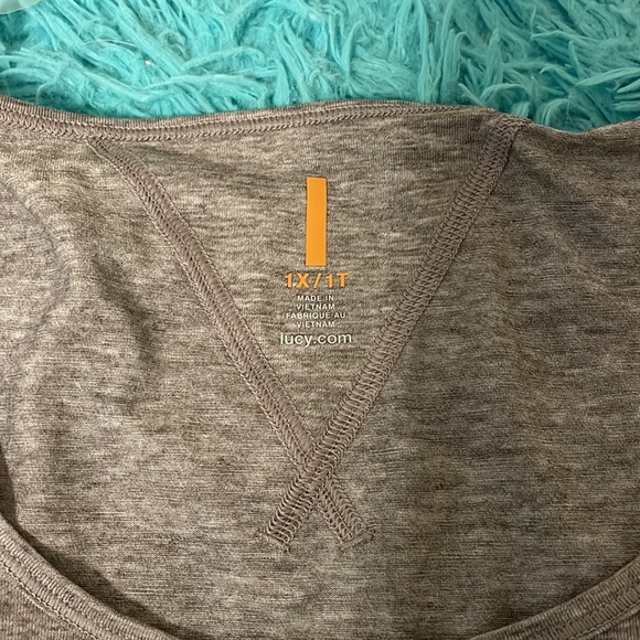BNWT Lucy Short Sleeve Workout Tee Size 1x - Picture 3 of 4